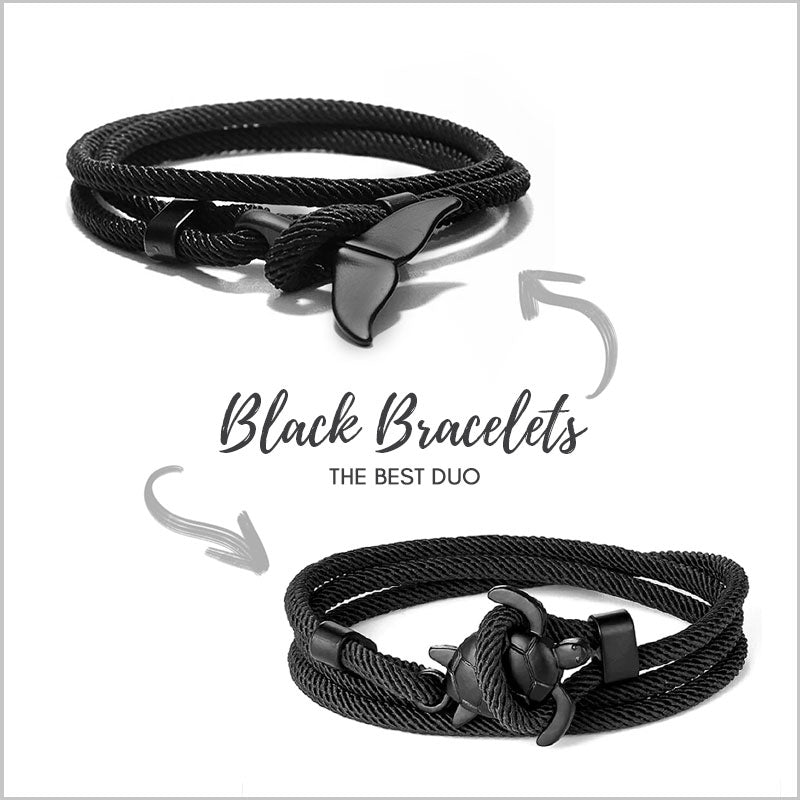 VIP Black Bracelets Combo