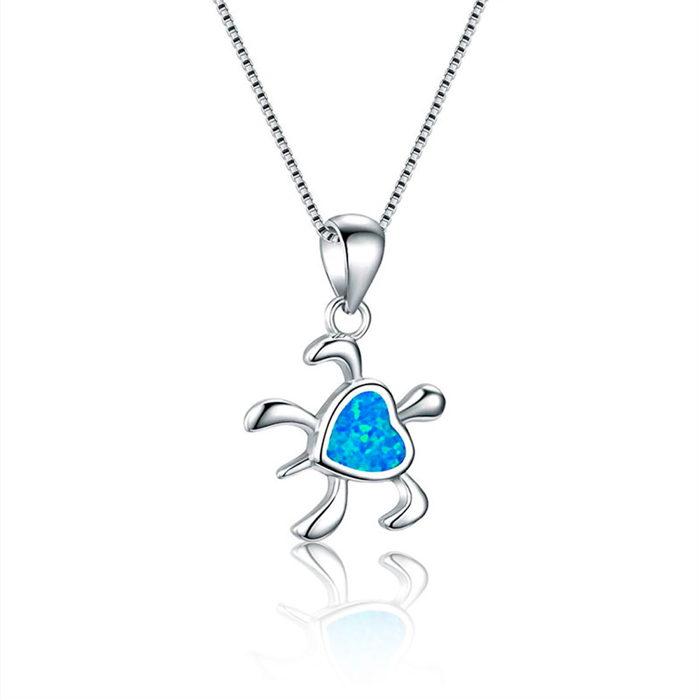 The Sea Turtle Heart Necklace
