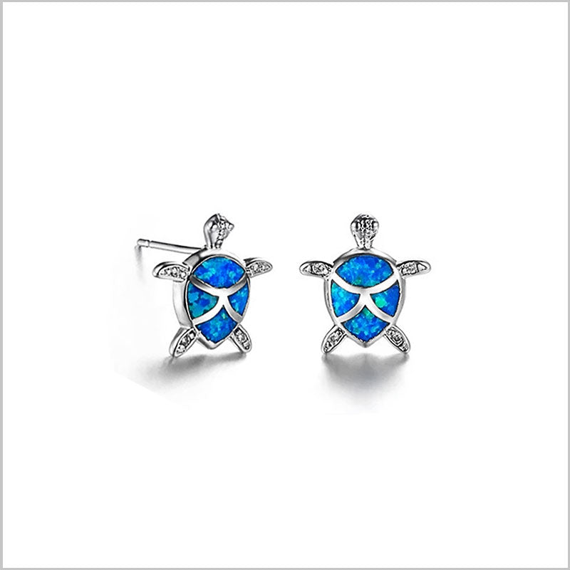 Re-unite this family! Add The Baby Sea Turtle Earrings to your order.