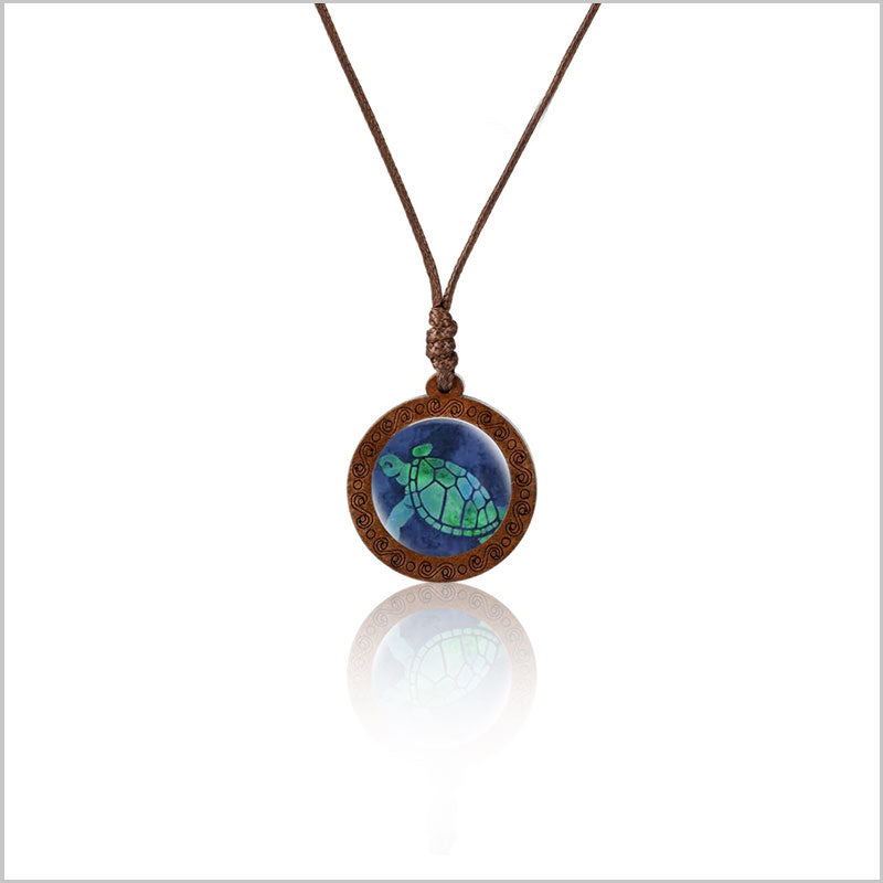VIP Maori Green Sea Turtle Necklace