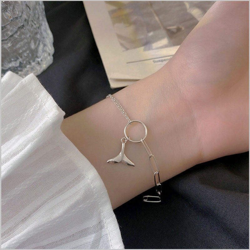 Whale Shark Silver Bracelet